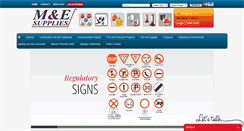 Desktop Screenshot of mesupplies.com