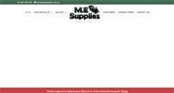Desktop Screenshot of mesupplies.com.au